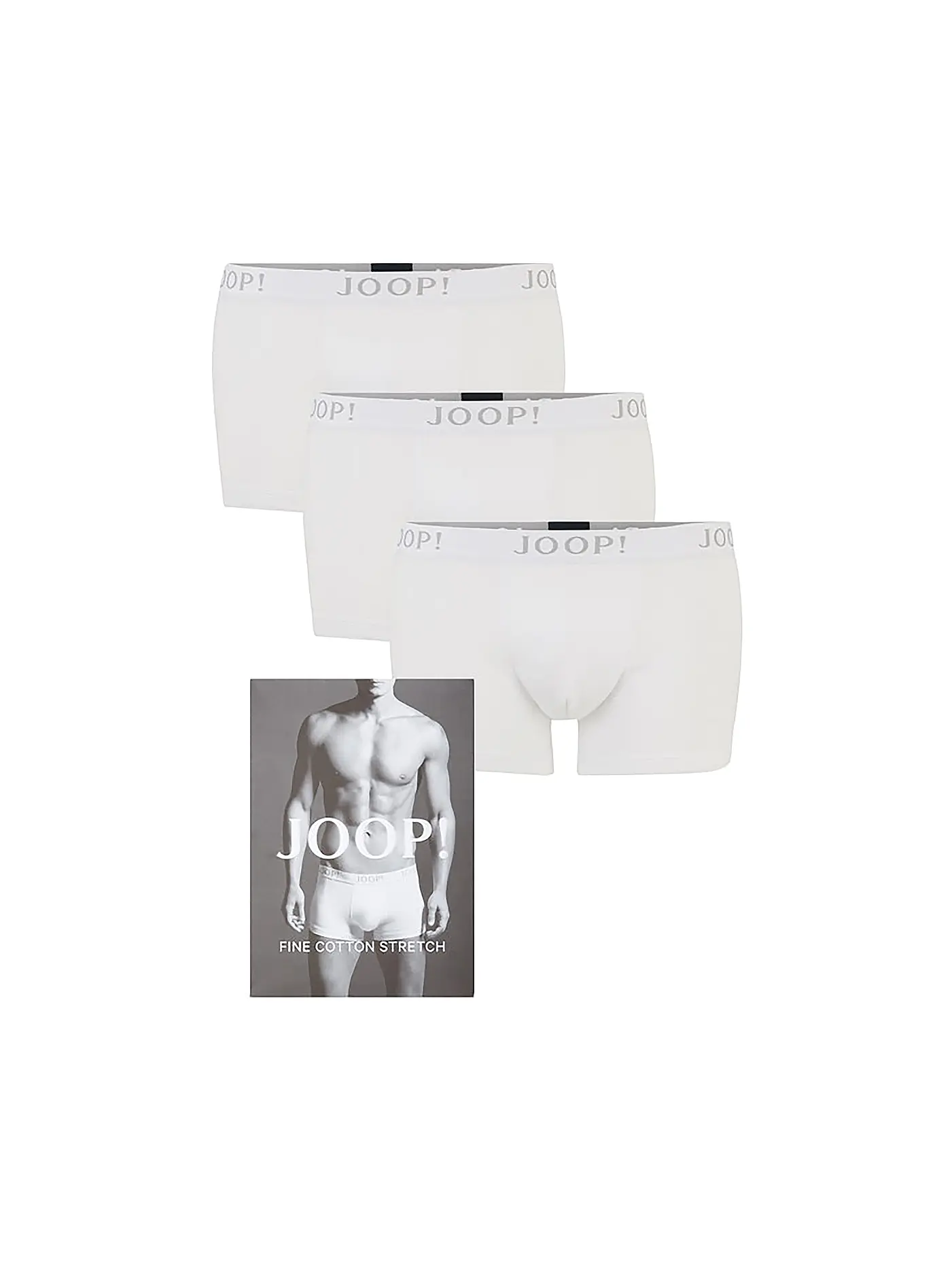 JOOP | Boxer 3-er Pkg. (Weiss) | 